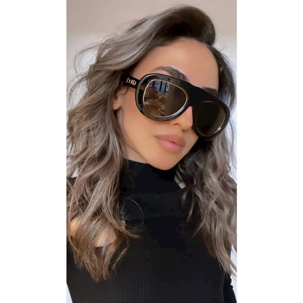 New Authentic 💯- Gucci Eyewear GG1152S 002 tortoiseshell pilot-frame sun… - Picture 1 of 16